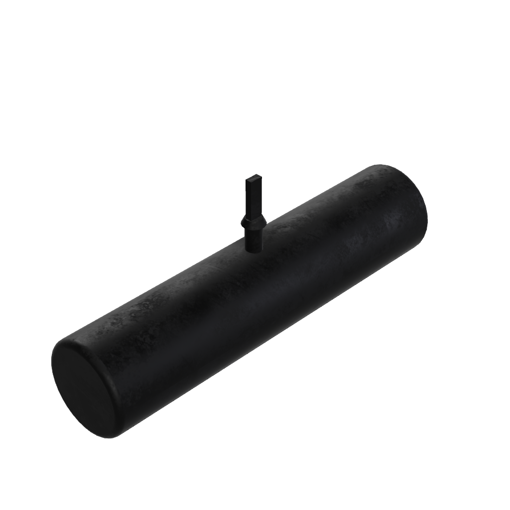Rubber Rod 28 mm x 120 mm